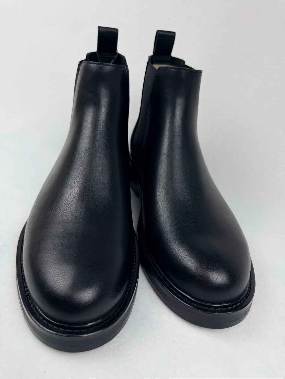 Zara Dress Chelsea Men’s Black Boots with Elastic Panels Size 7